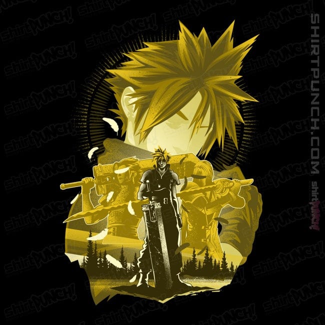 Daily_Deal_Shirts Magnets / 3"x3" / Black Cloud Strife