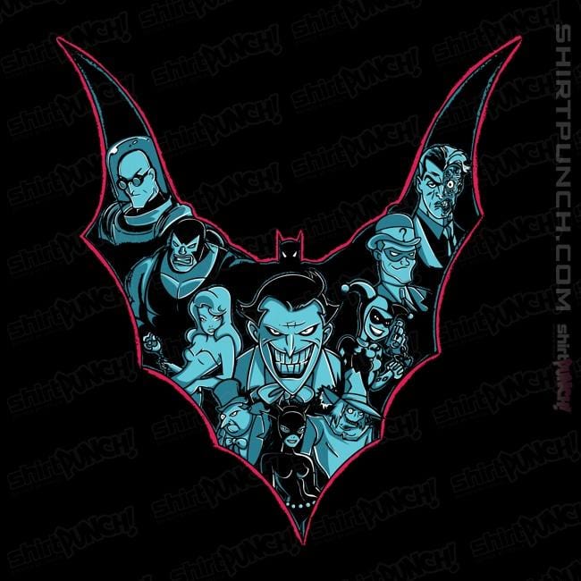 Secret_Shirts Magnets / 3"x3" / Black Shadow Villains