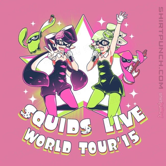Shirts Magnets / 3"x3" / Azalea Squids Live