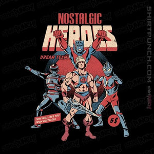 Shirts Magnets / 3"x3" / Black Nostalgic Heroes