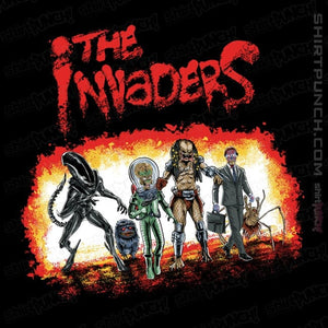 Shirts Magnets / 3"x3" / Black Invaders