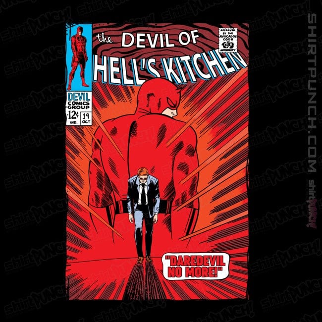 Shirts Magnets / 3"x3" / Black Daredevil No More!