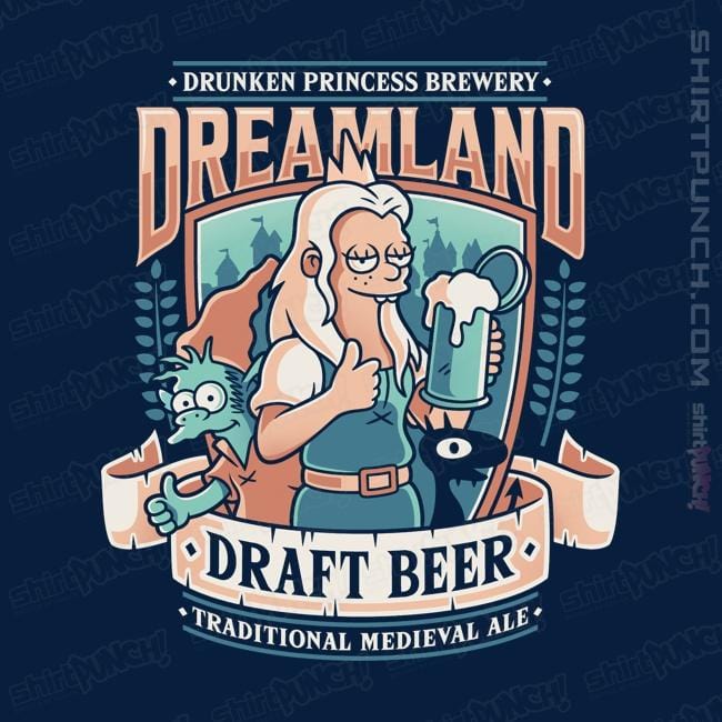 Shirts Magnets / 3"x3" / Navy Dreamland Draft