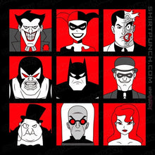 Load image into Gallery viewer, Shirts Magnets / 3&quot;x3&quot; / Black The Batman Villains
