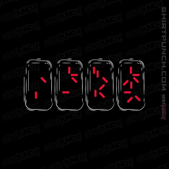 Shirts Magnets / 3"x3" / Black Alien Countdown