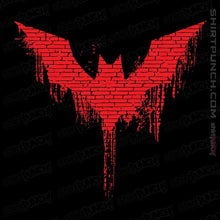 Load image into Gallery viewer, Daily_Deal_Shirts Magnets / 3&quot;x3&quot; / Black Future Bat Graffiti
