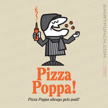 Load image into Gallery viewer, Daily_Deal_Shirts Magnets / 3&quot;x3&quot; / Natural Pizza Poppa
