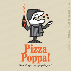 Daily_Deal_Shirts Magnets / 3"x3" / Natural Pizza Poppa