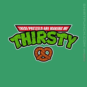 Shirts Magnets / 3"x3" / Irish Green These Pretzels Are Making Me Thirsty