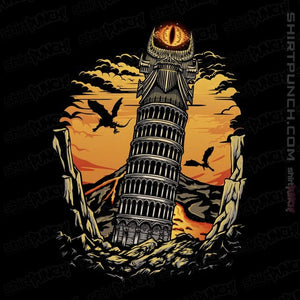 Daily_Deal_Shirts Magnets / 3"x3" / Black Leaning Dark Tower