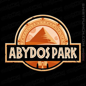 Daily_Deal_Shirts Magnets / 3"x3" / Black Abydos Park