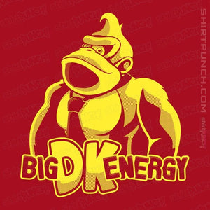 Daily_Deal_Shirts Magnets / 3"x3" / Red Big DK Energy