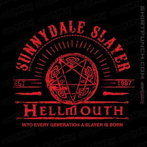 Secret_Shirts Magnets / 3"x3" / Black Sunnydale Slayer