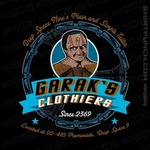 Load image into Gallery viewer, Shirts Magnets / 3&quot;x3&quot; / Black Garak&#39;s Clothiers
