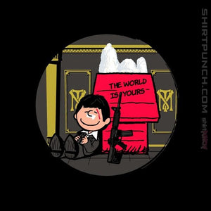 Shirts Magnets / 3"x3" / Black Toon Tony