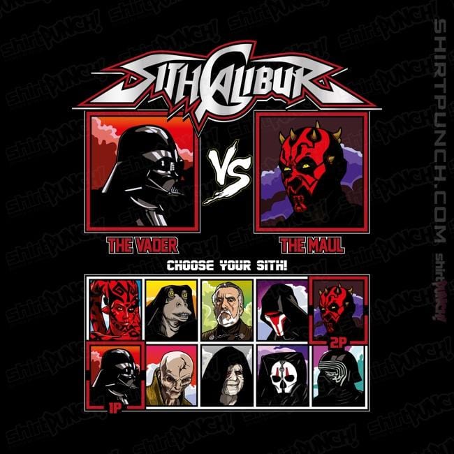 Daily_Deal_Shirts Magnets / 3"x3" / Black Sith Calibur