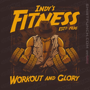Daily_Deal_Shirts Magnets / 3"x3" / Dark Chocolate Workout And Glory