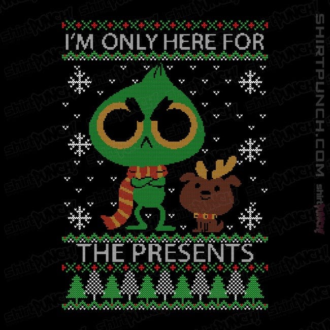 Daily_Deal_Shirts Magnets / 3"x3" / Black For The Presents
