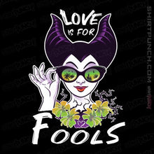 Load image into Gallery viewer, Daily_Deal_Shirts Magnets / 3&quot;x3&quot; / Black Love Is For Fools
