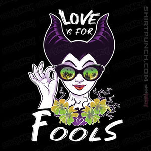Daily_Deal_Shirts Magnets / 3"x3" / Black Love Is For Fools