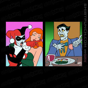 Secret_Shirts Magnets / 3"x3" / Black Quinn Yelling At Joker