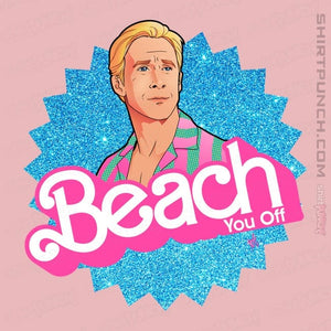 Daily_Deal_Shirts Magnets / 3"x3" / Pink Beach You Off