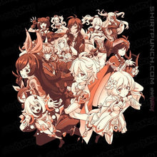 Load image into Gallery viewer, Secret_Shirts Magnets / 3&quot;x3&quot; / Black Genshin
