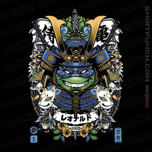 Daily_Deal_Shirts Magnets / 3"x3" / Black Samurai Leo