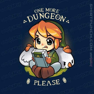 Shirts Magnets / 3"x3" / Navy One More Dungeon