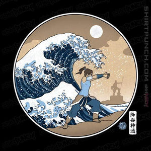 Shirts Magnets / 3"x3" / Black The Great Wave Of Republic City