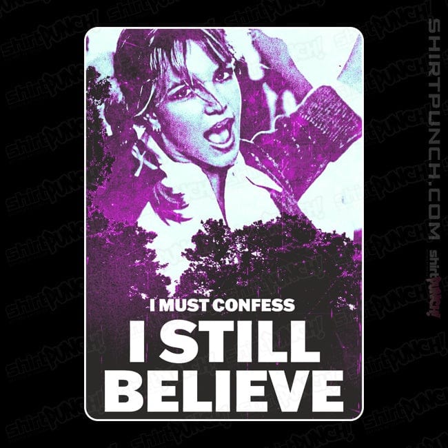 Secret_Shirts Magnets / 3"x3" / Black I Must Confess