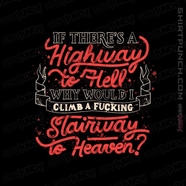 Secret_Shirts Magnets / 3"x3" / Black Faster to Hell than Heaven
