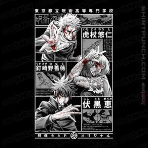 Daily_Deal_Shirts Magnets / 3"x3" / Black Tokyo Prefectural