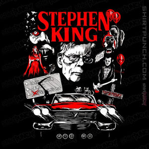 Daily_Deal_Shirts Magnets / 3"x3" / Black King Of Horror