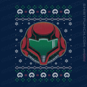 Shirts Magnets / 3"x3" / Navy The Larvas Hunter Christmas