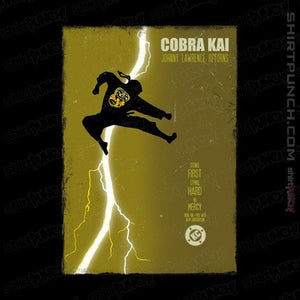 Shirts Magnets / 3"x3" / Black Cobra Kai Returns