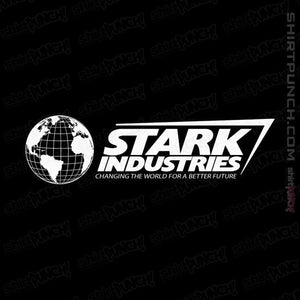 Shirts Magnets / 3"x3" / Black Stark Industries