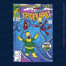 Load image into Gallery viewer, Daily_Deal_Shirts Magnets / 3&quot;x3&quot; / Navy Spider-Bart VS D&#39;ohc Ock
