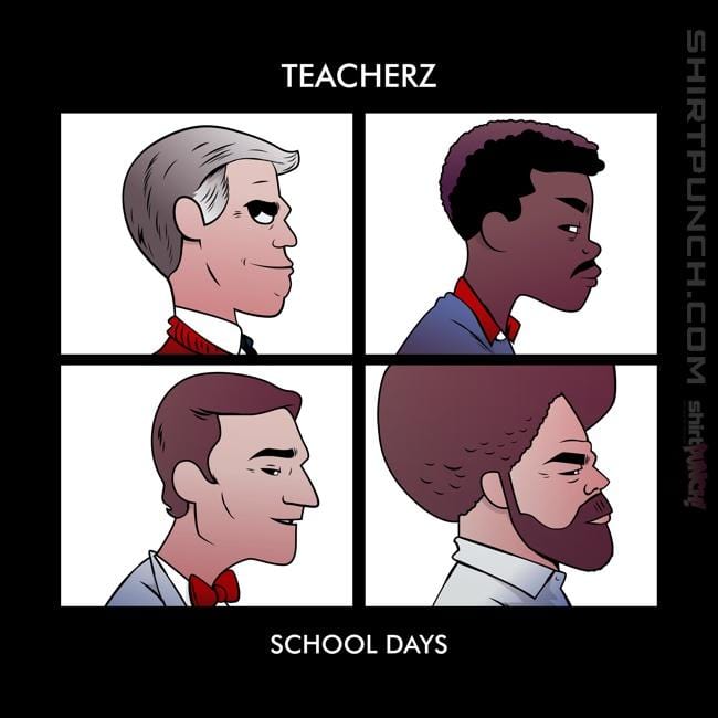 Shirts Magnets / 3"x3" / Black Teacherz