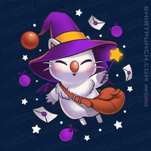 Load image into Gallery viewer, Shirts Magnets / 3&quot;x3&quot; / Navy Moogle Witch
