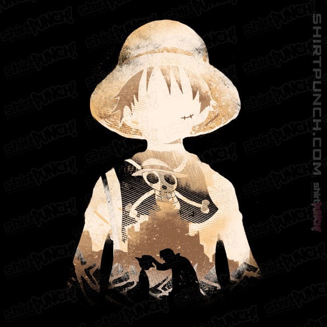 Secret_Shirts Magnets / 3"x3" / Black Straw Hat