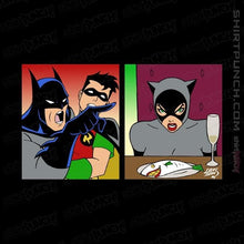Load image into Gallery viewer, Secret_Shirts Magnets / 3&quot;x3&quot; / Black Batman Yelling At Catwoman
