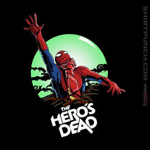 Load image into Gallery viewer, Shirts Magnets / 3&quot;x3&quot; / Black The Hero&#39;s Dead
