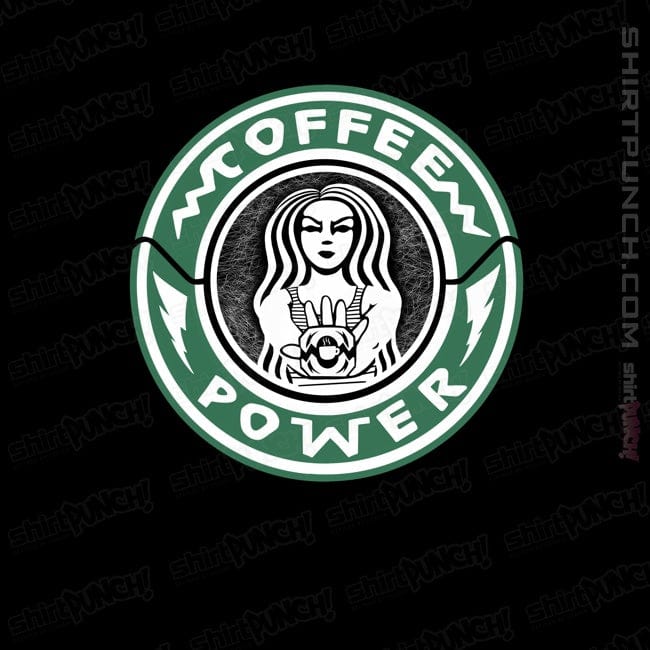 Daily_Deal_Shirts Magnets / 3"x3" / Black It's Coffee Time