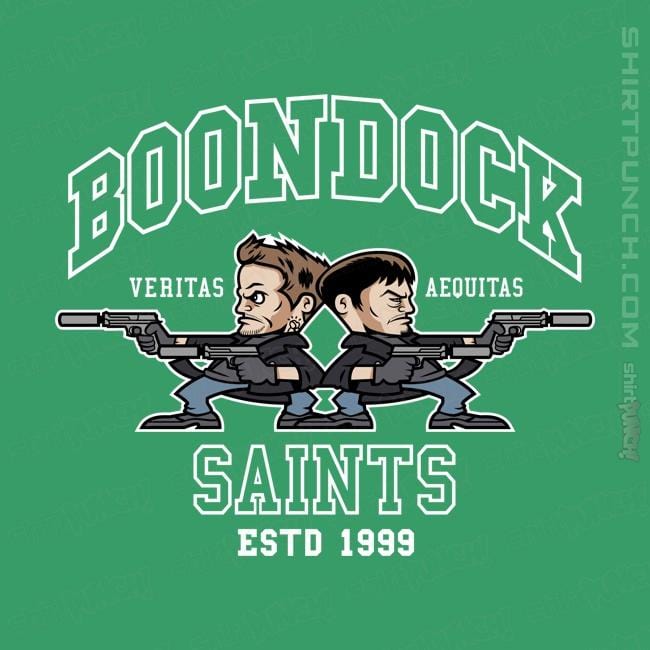 Shirts Magnets / 3"x3" / Irish Green Fighting Saints