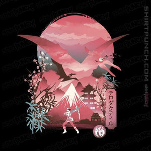 Shirts Magnets / 3"x3" / Black Pink Ranger Ukiyoe