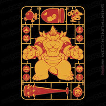 Load image into Gallery viewer, Daily_Deal_Shirts Magnets / 3&quot;x3&quot; / Black Bowser Model Sprue
