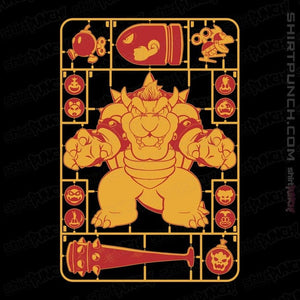Daily_Deal_Shirts Magnets / 3"x3" / Black Bowser Model Sprue