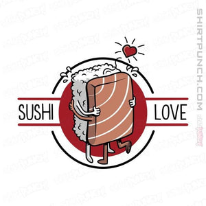 Shirts Magnets / 3"x3" / White Sushi Love