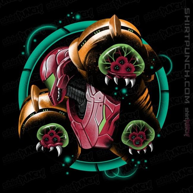 Secret_Shirts Magnets / 3"x3" / Black Galactic Bomber